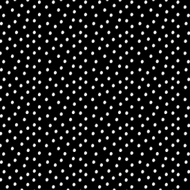 100% Cotton  - Abstract  Spot - Black  - Sold by Half Metre