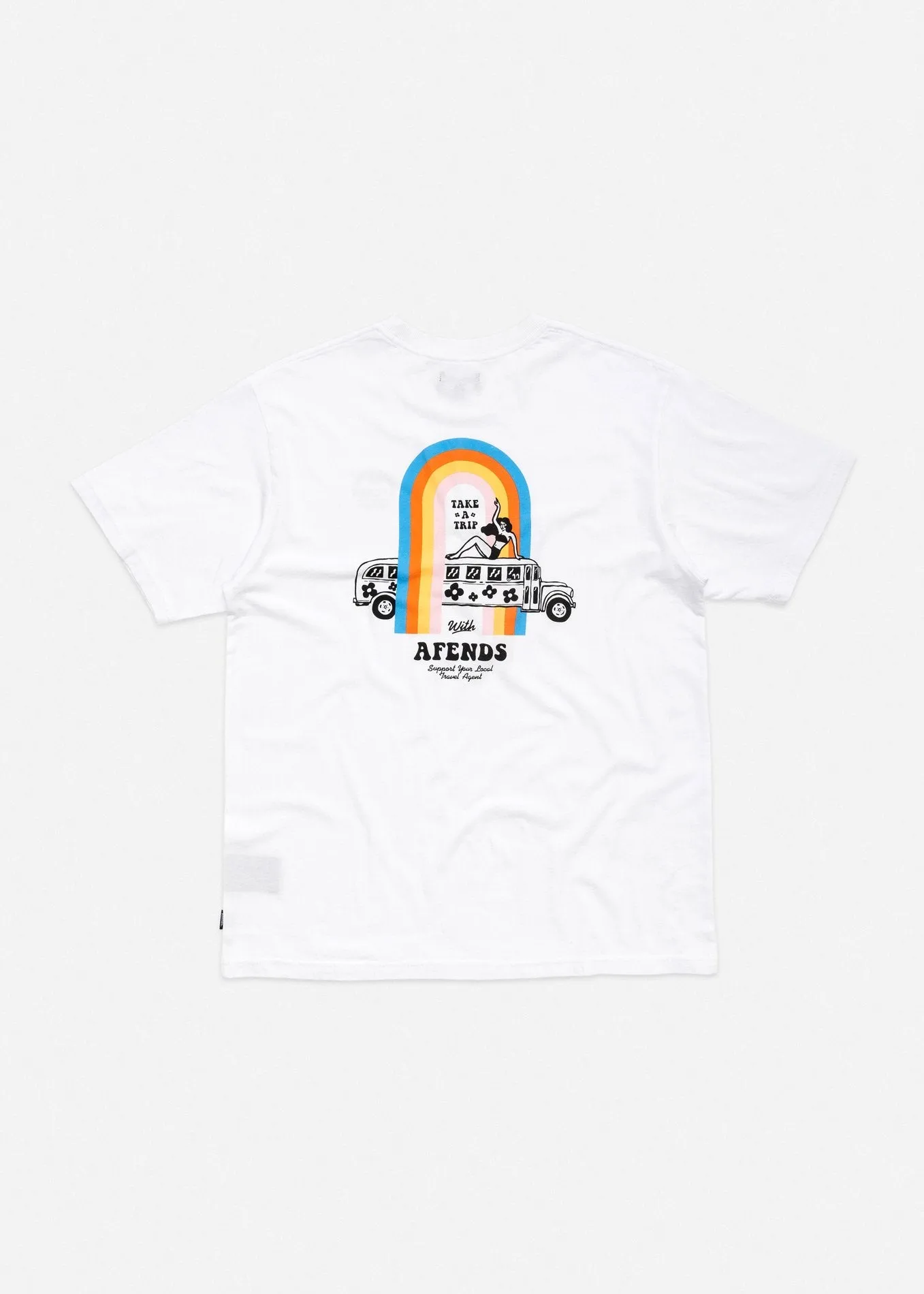 Afends Mens Trippin - Retro Fit Tee