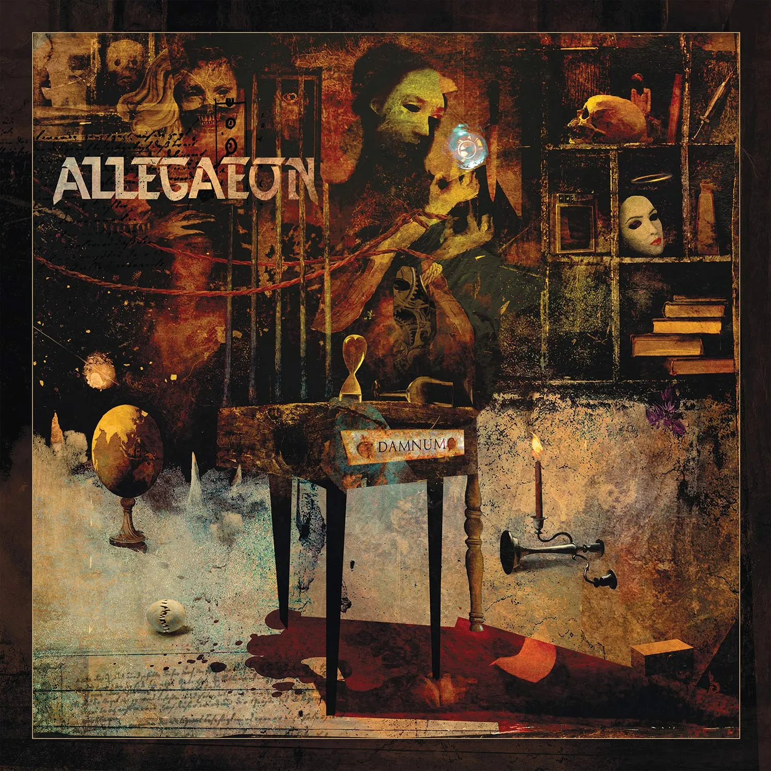 Allegaeon "DAMNUM (Bone/Gold Vinyl)" 2x12"