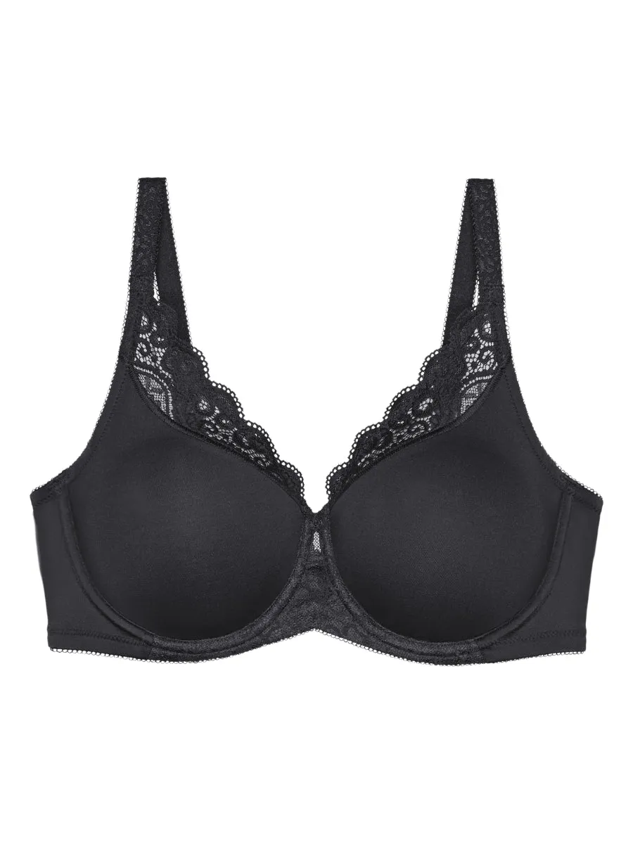 Amourette W01 Minimizer Bra - Black