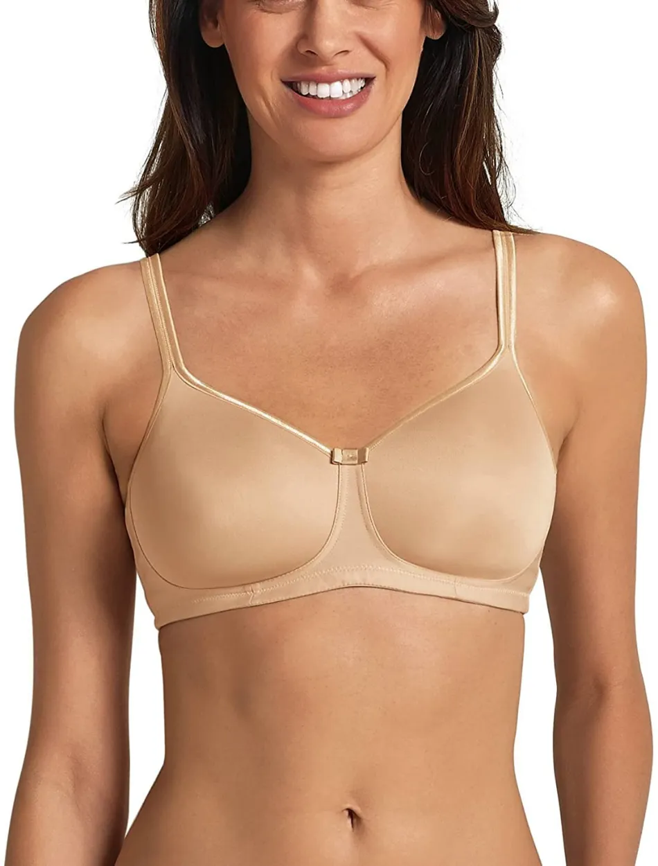 Anita Care Tonya Contour Foam Wire Free Bra Padded Cups, Sand | Beige Anita Mastectomy Bra