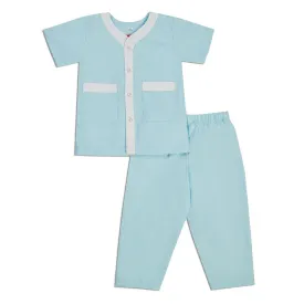 Blue Two Pocket Boys Nightwear