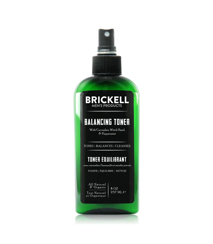 Brickell Men's Products - Balancing Toner for Men, 237ml