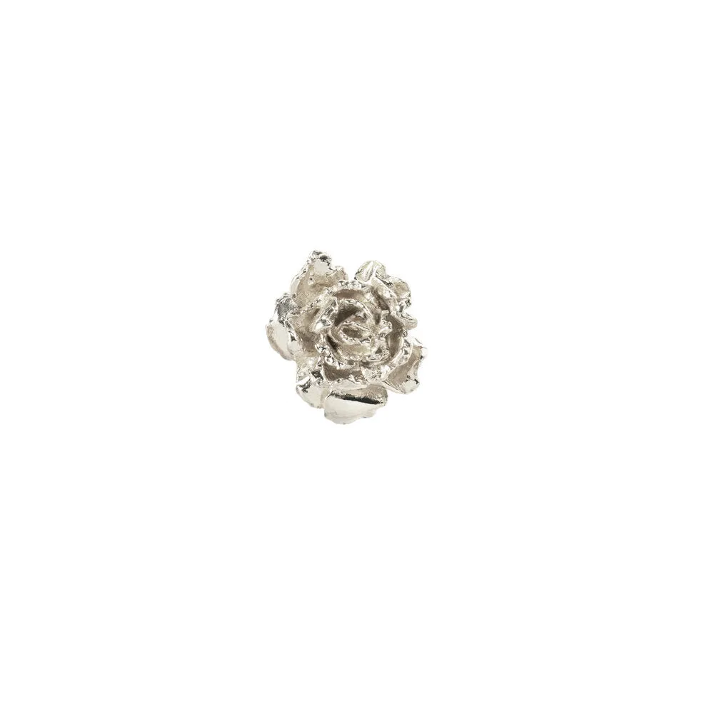 Brilliant Diamond Peony Earring