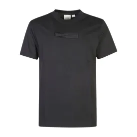 Calvin Klein Embroidered Logo Peached Black T-Shirt