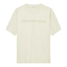 Calvin Klein - Green haze, Calvin Klein embossed T-shirt