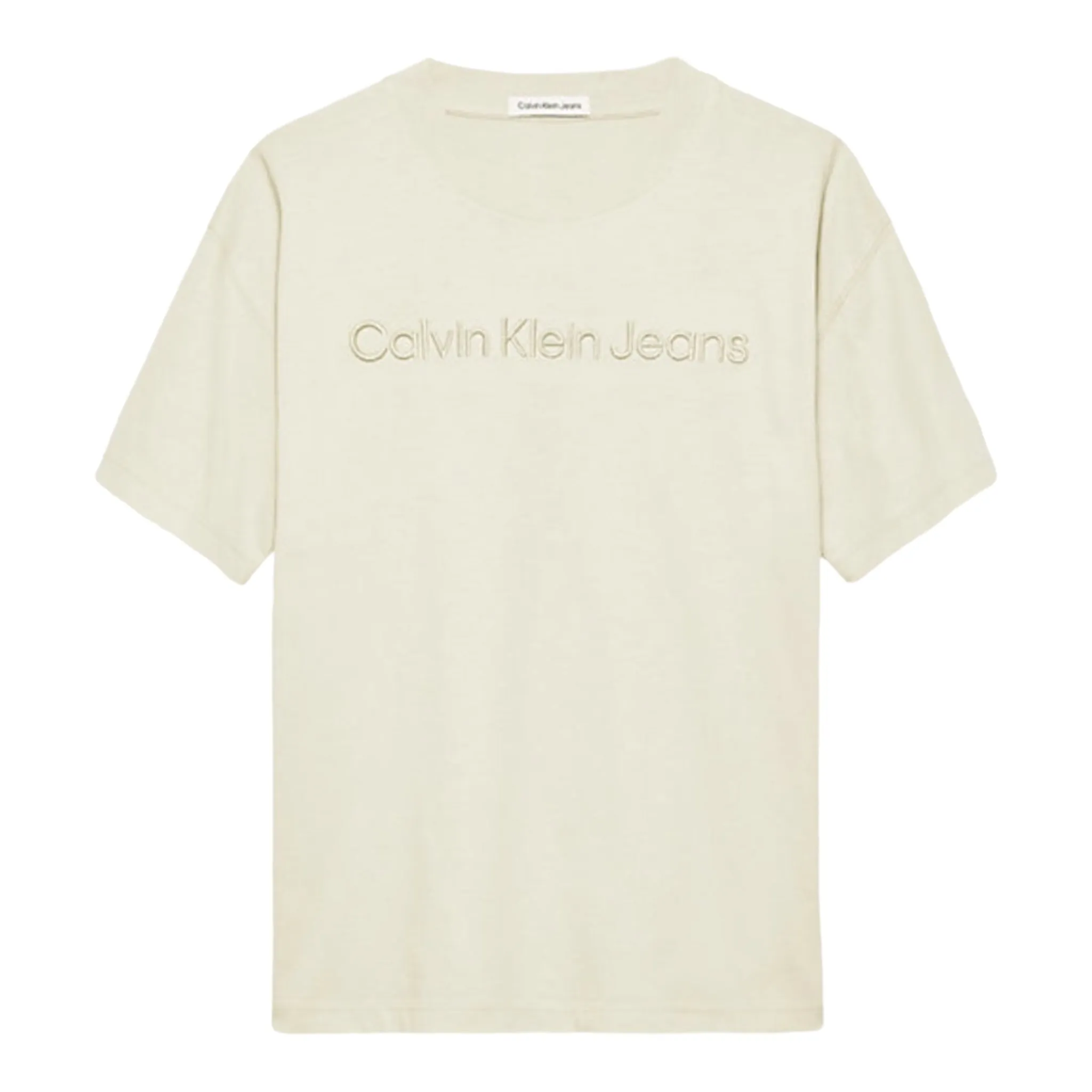 Calvin Klein - Green haze, Calvin Klein embossed T-shirt