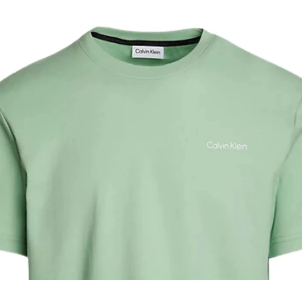 Calvin Klein Micro Logo Interlock Quiet Green T-Shirt