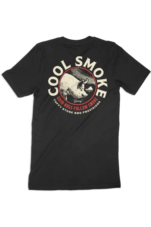 Cool Smoke Black Short Sleeve T-Shirt