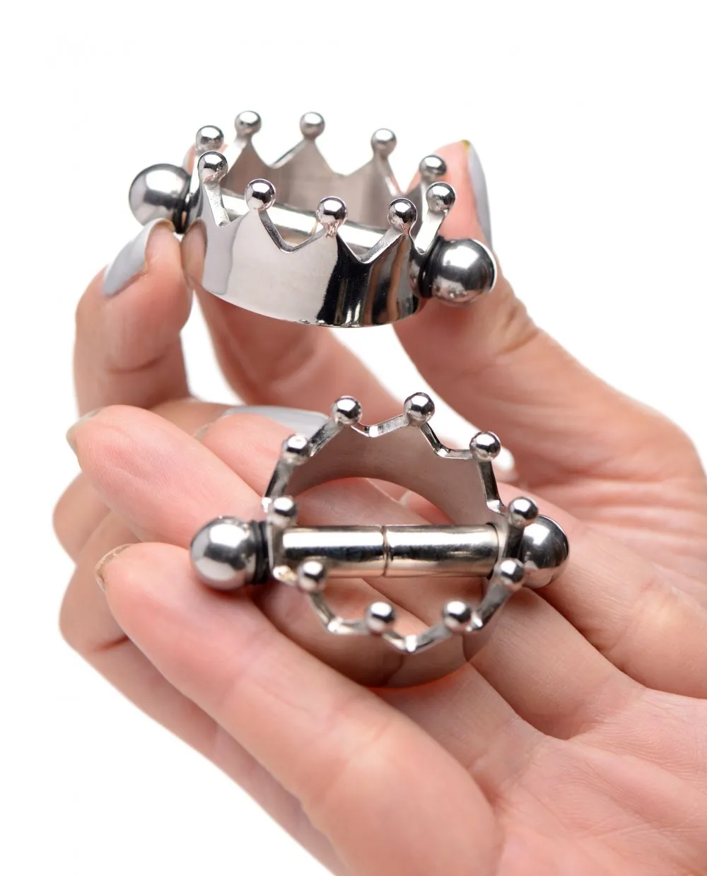 Crowned Magnetic Nipple Clamps