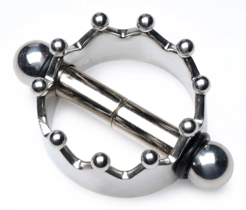 Crowned Magnetic Nipple Clamps