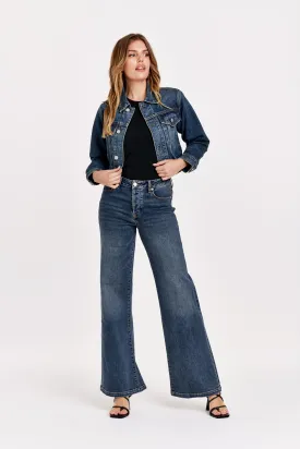 Dear John Farrah Super High Rise Wide Leg Jean