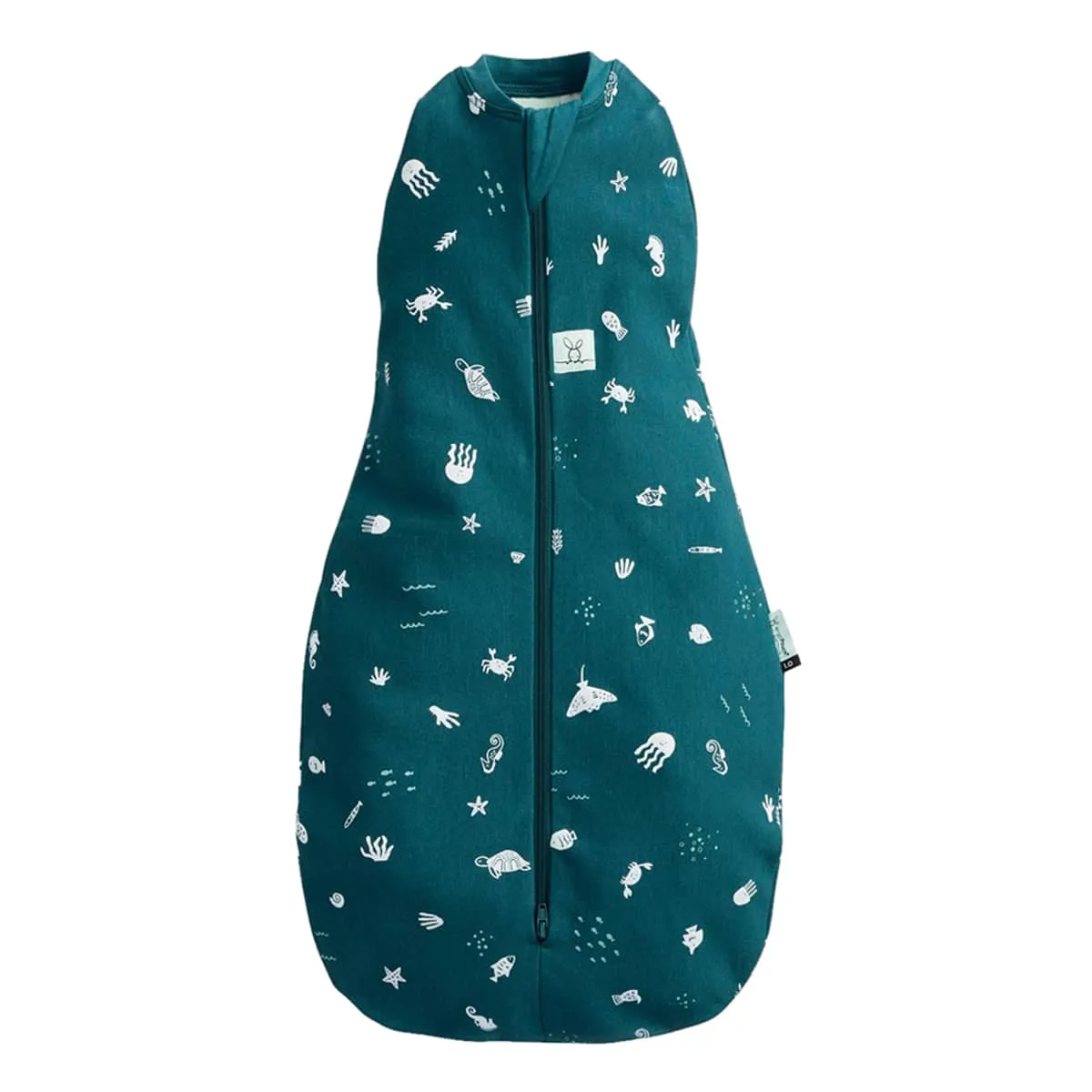 ergoPouch Cocoon Swaddle Bag 1.0 TOG - Ocean - 6 to 12 Months