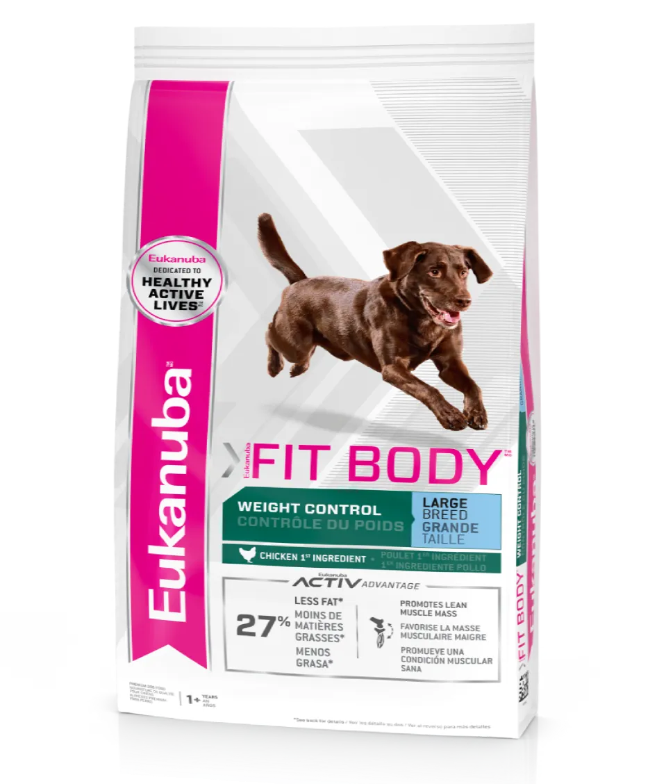 Eukanuba Fit Body Large Breed Weight Control (30lb)