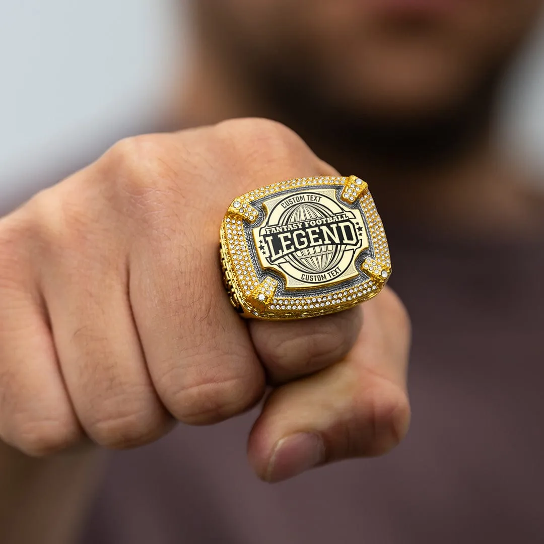 Fantasy Football Custom Legend Ring