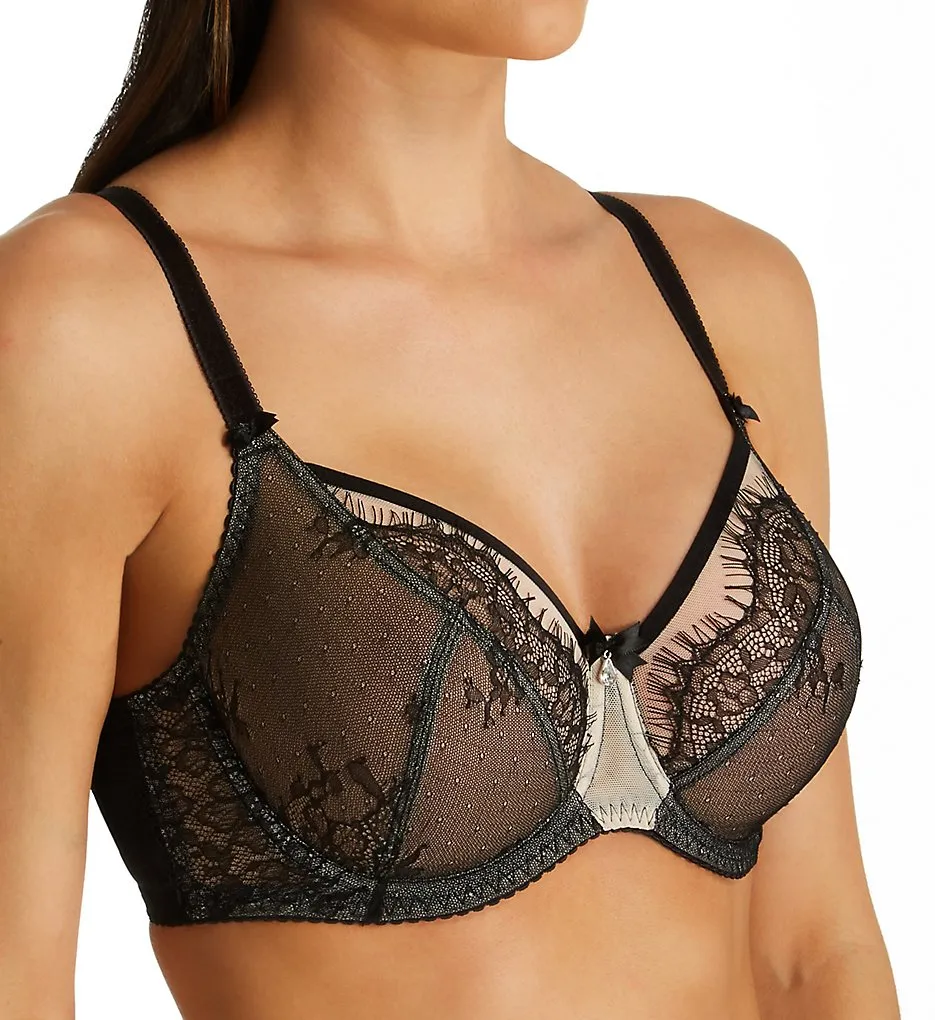 Fit Fully Yours Ava See Thru Lace Bra, Black | Black Fit Fully Yours Ava Bra