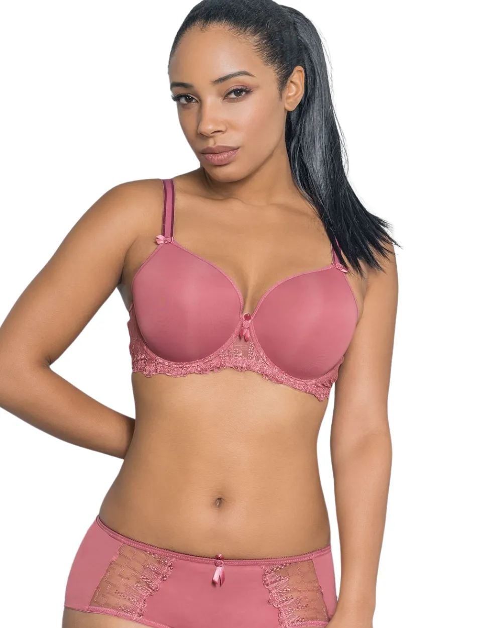 Fit Fully Yours Elise Brief, Canyon Rose