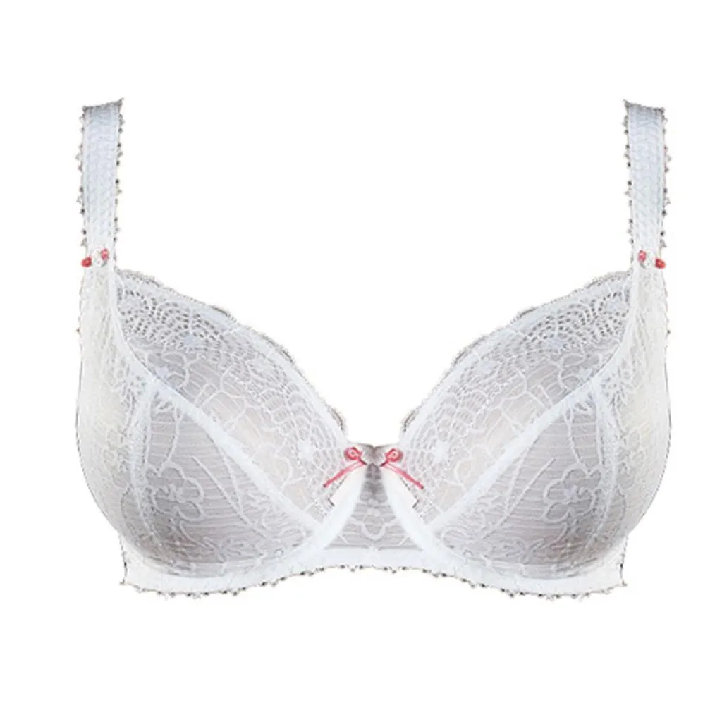 Freya Jolie Underwire Plunge Balcony Bra, White