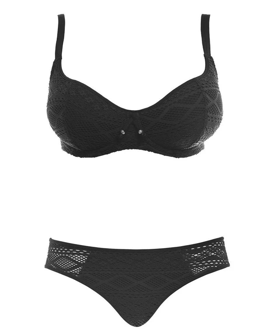 Freya Sundance Rio Hipster Swim Brief, Black