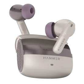 Hammer Stellar ENC Bluetooth Earbuds with Quad Mics & Type C Fast Charging