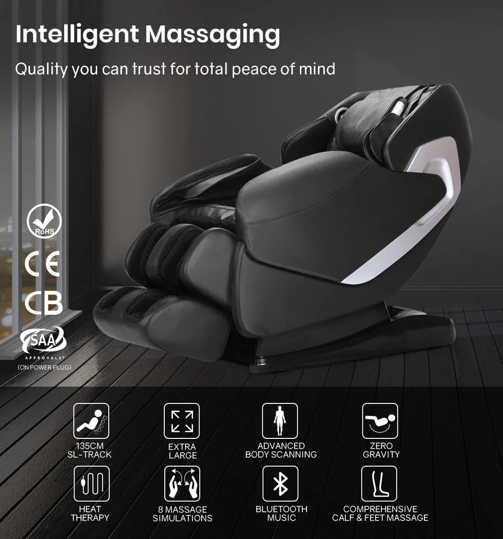 Heated Zero Gravity Full Body Massage Chair w/ Bluetooth, FORTIA