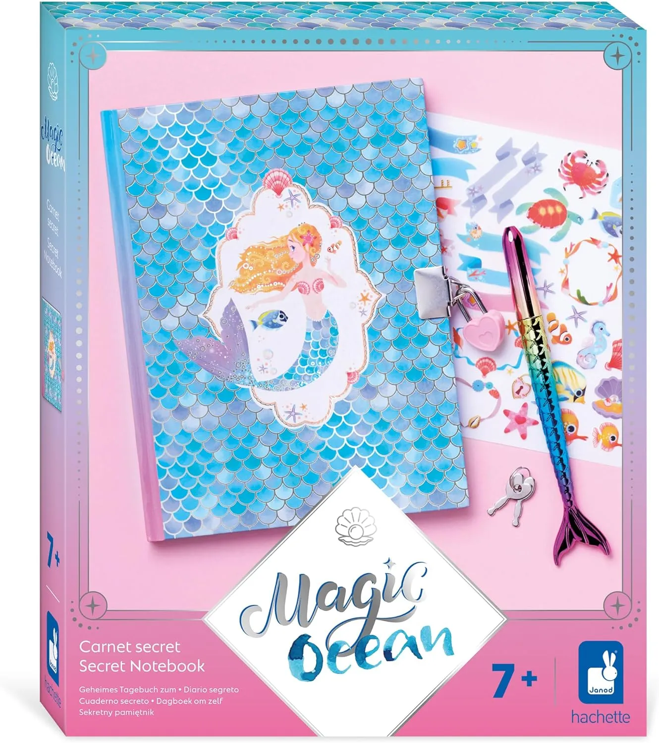 Janod Magic Ocean Secret Notebook