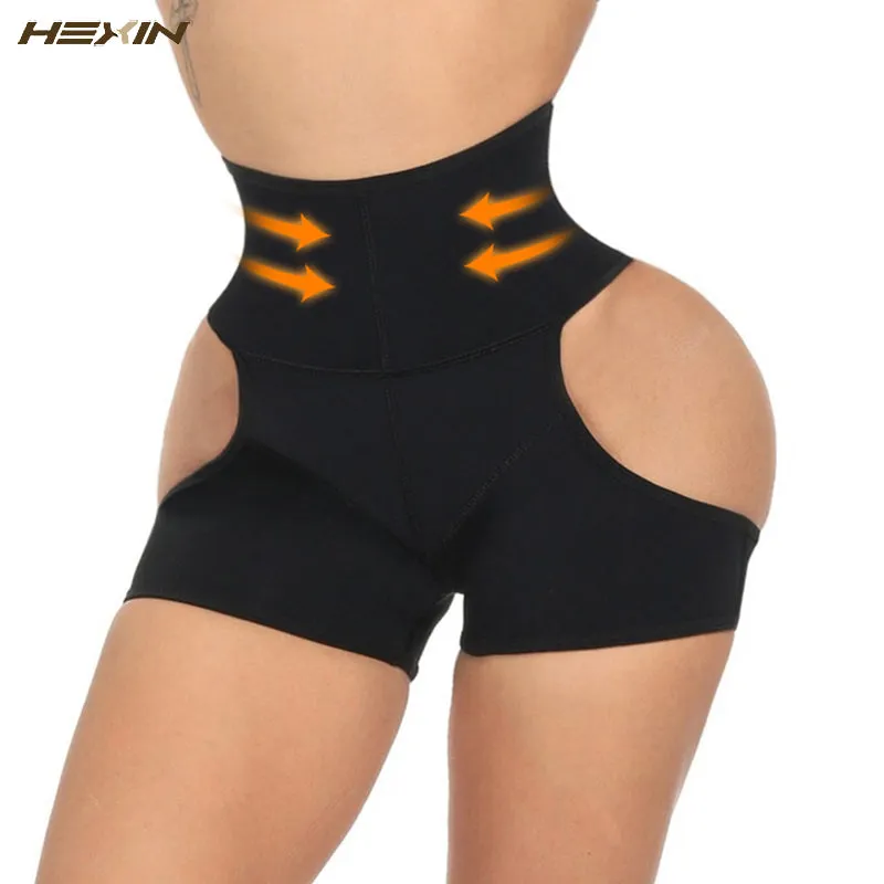 Latex Waist Trainer Control Butt Shaper Underwear