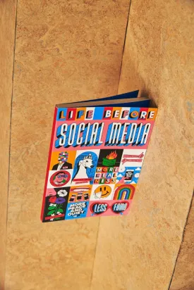 Life Before Social Media A5 Notebook