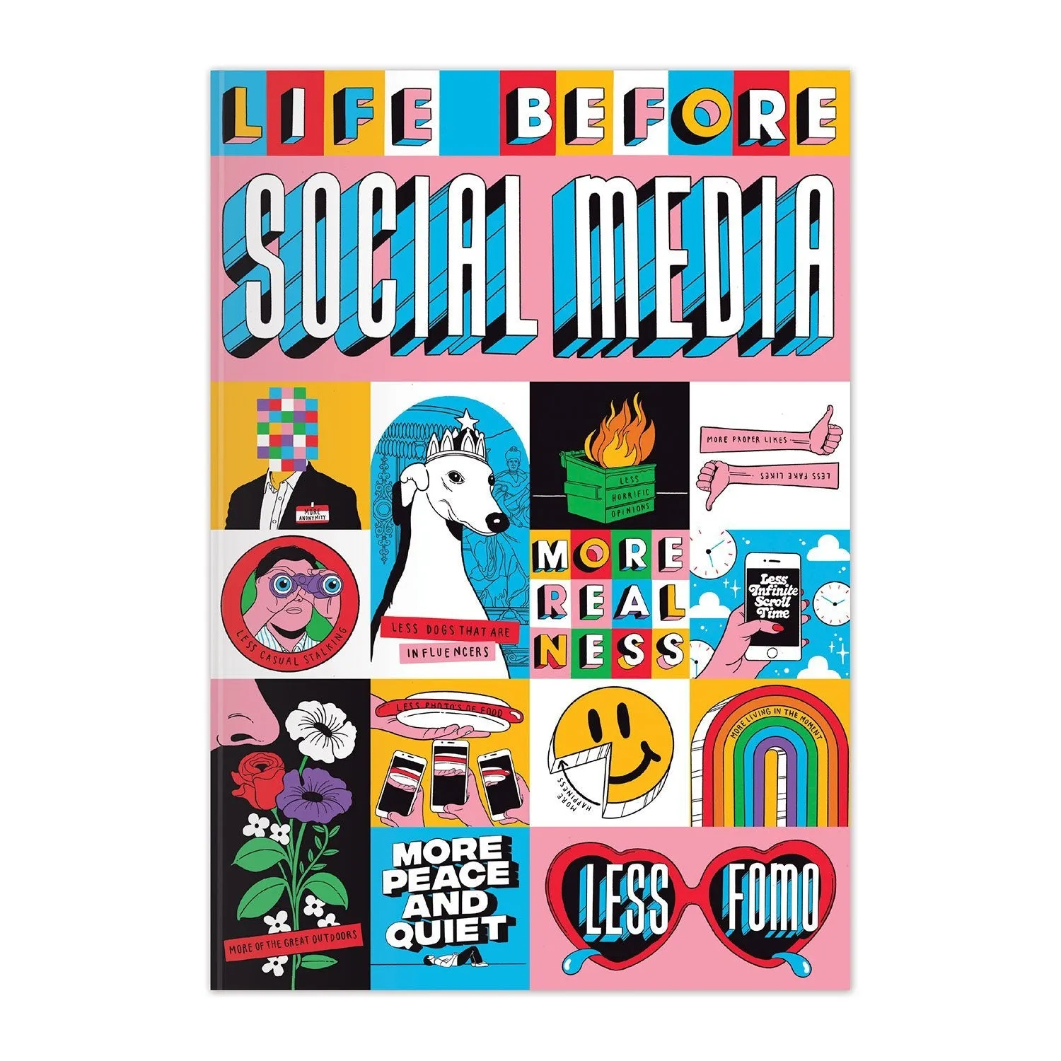 Life Before Social Media A5 Notebook