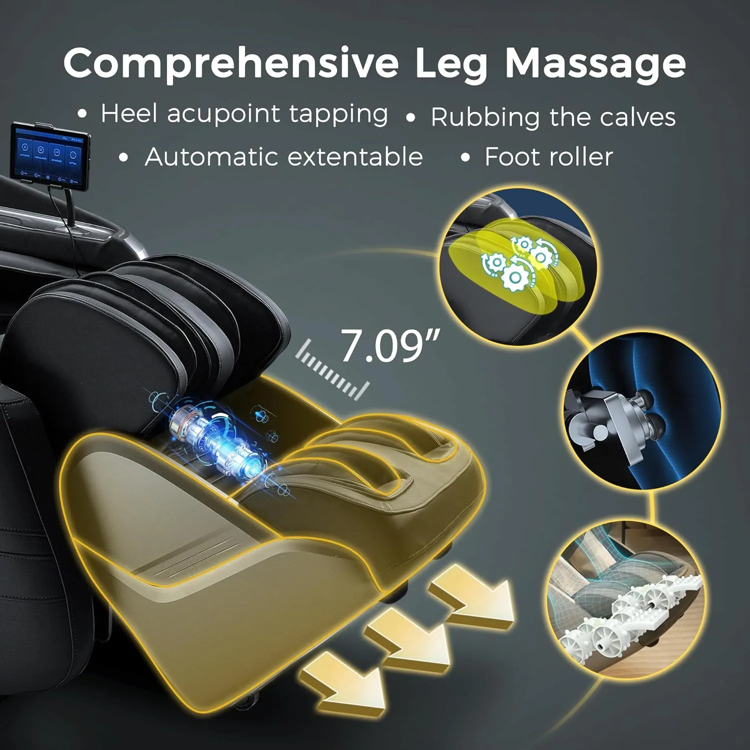 <Christmas Package> IBooMas® IBM-P03 Ultimate 4D Mimic Space Capsule Zero-G Massage Chair (2 Colors)