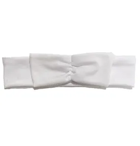 Mini Bow Headwrap // White