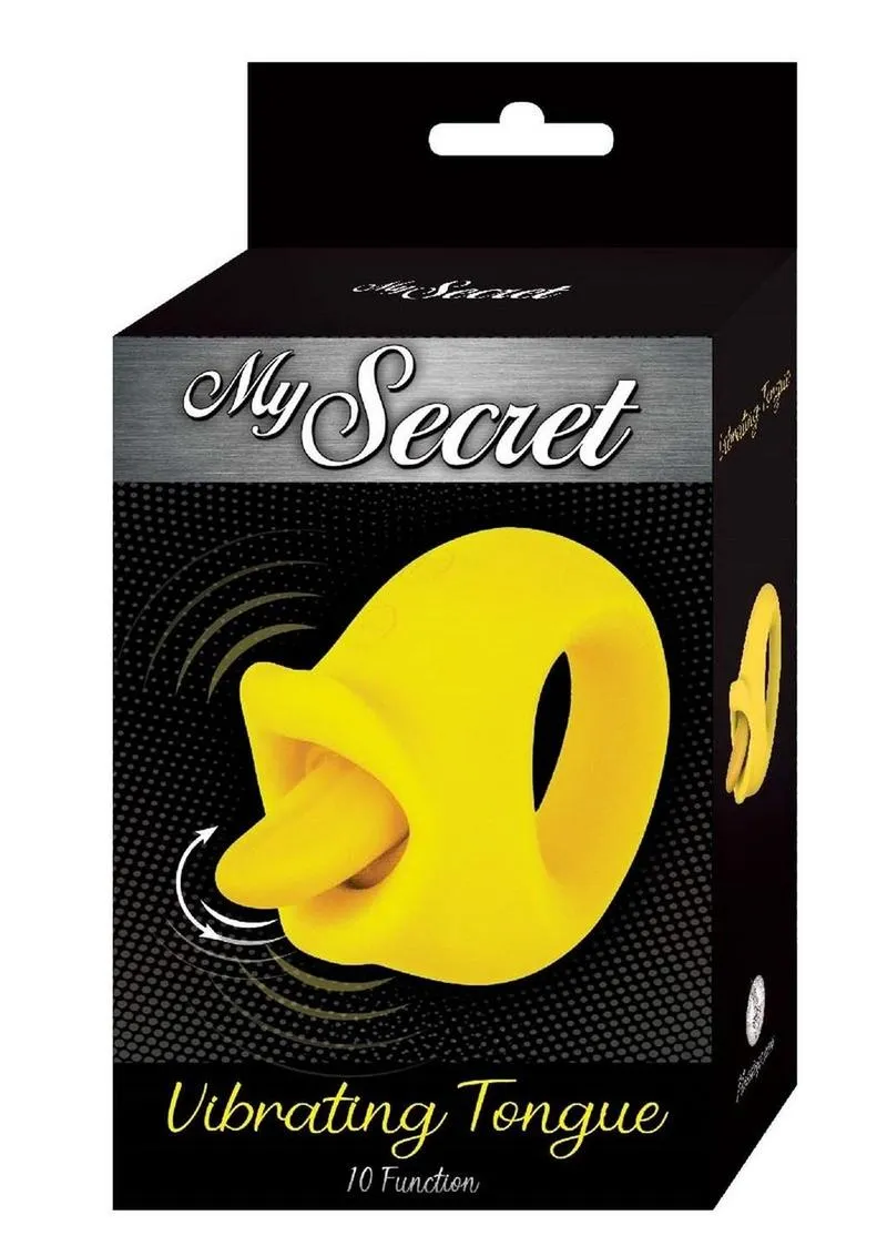 My Secret Vibrating Tongue Yellow