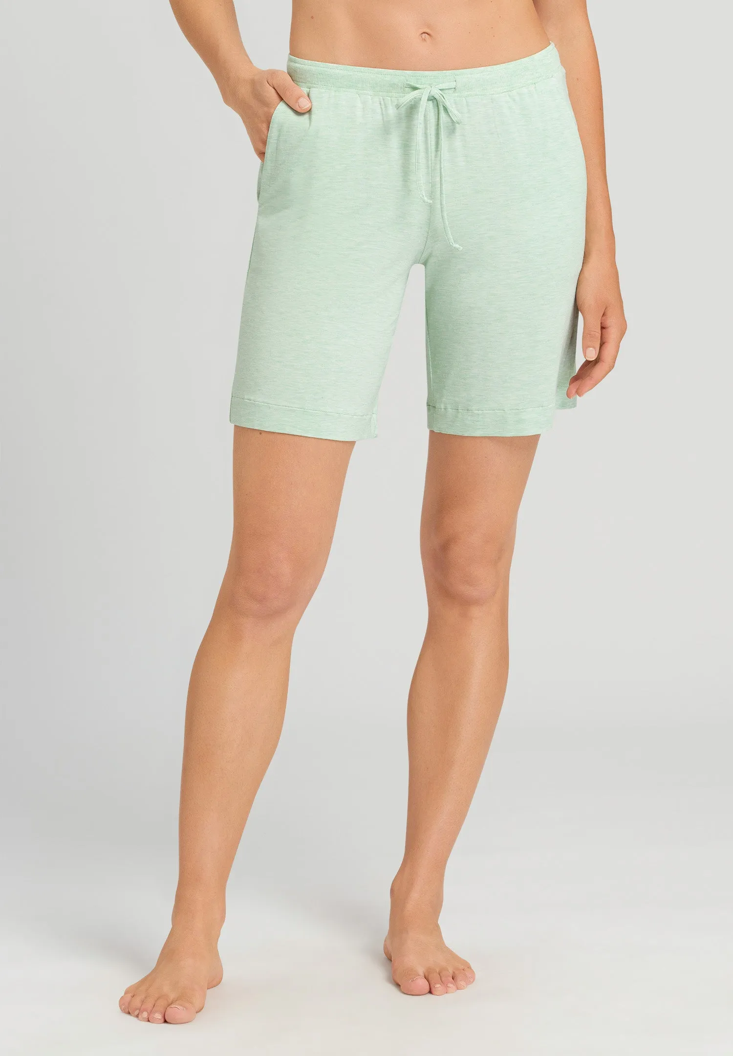 Natural Elegance Shorts | Pistachio Melange 76238-2374