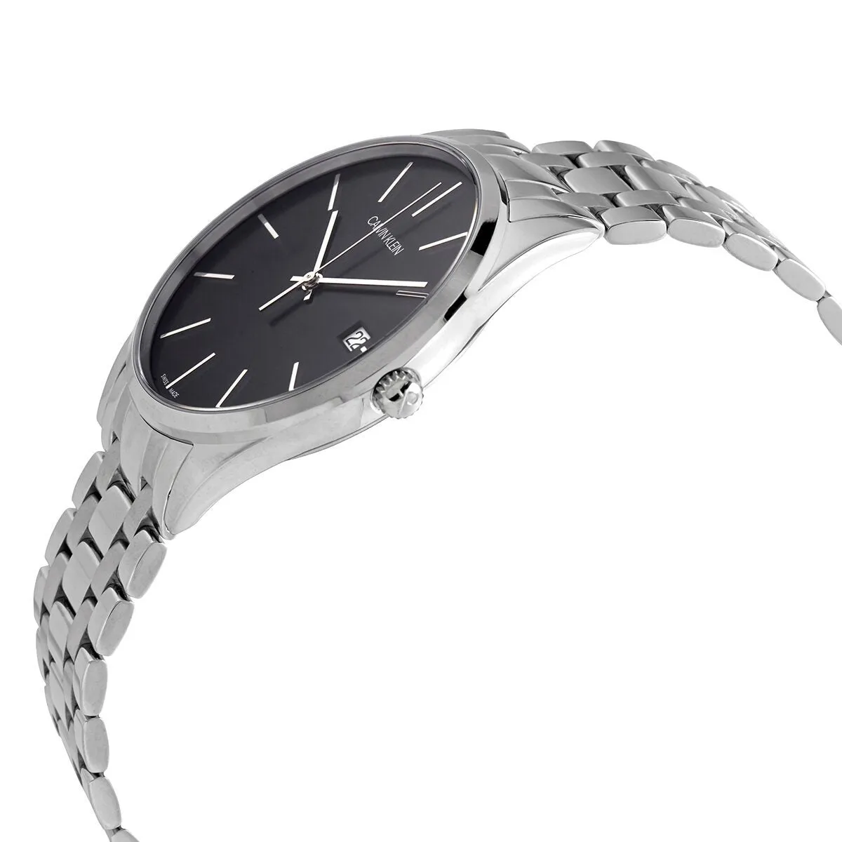 NEW Calvin Klein Time Steel Men Watches - Black Dial K4N21141