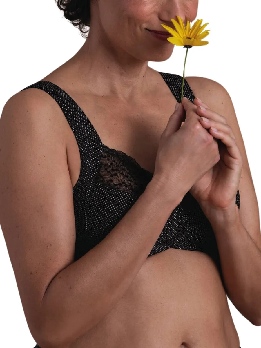 Orely Support Soft Cup Bra - Black