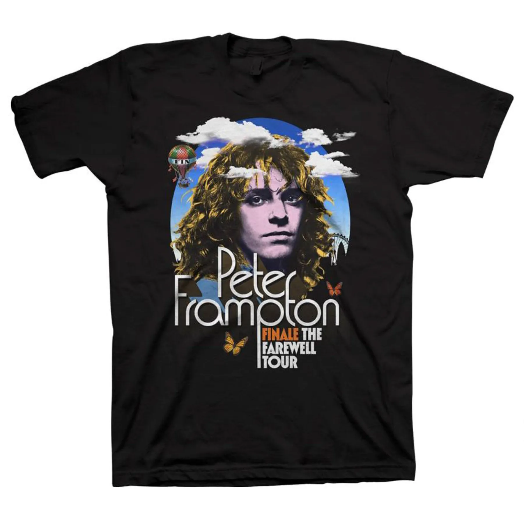 Peter Frampton Farewell Tour T-Shirt Black