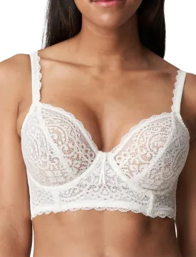 PrimaDonna Twist I Do Plunge Longline Bra Underwired, Natural