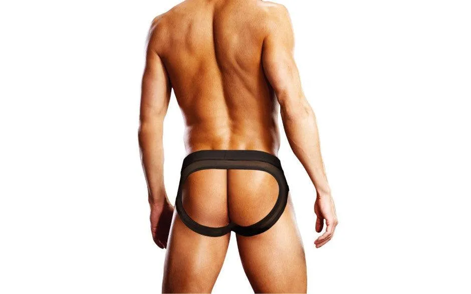 Prowler Mesh Open Back Brief Black