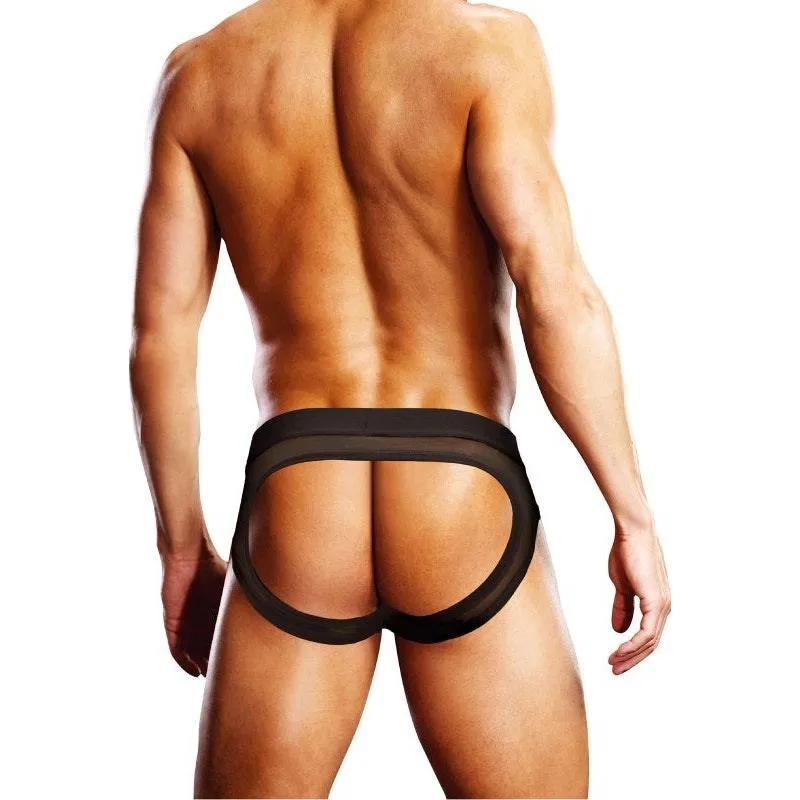 Prowler Mesh Open Back Brief Black