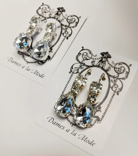 Queen Victoria's Triple-Drop earrings