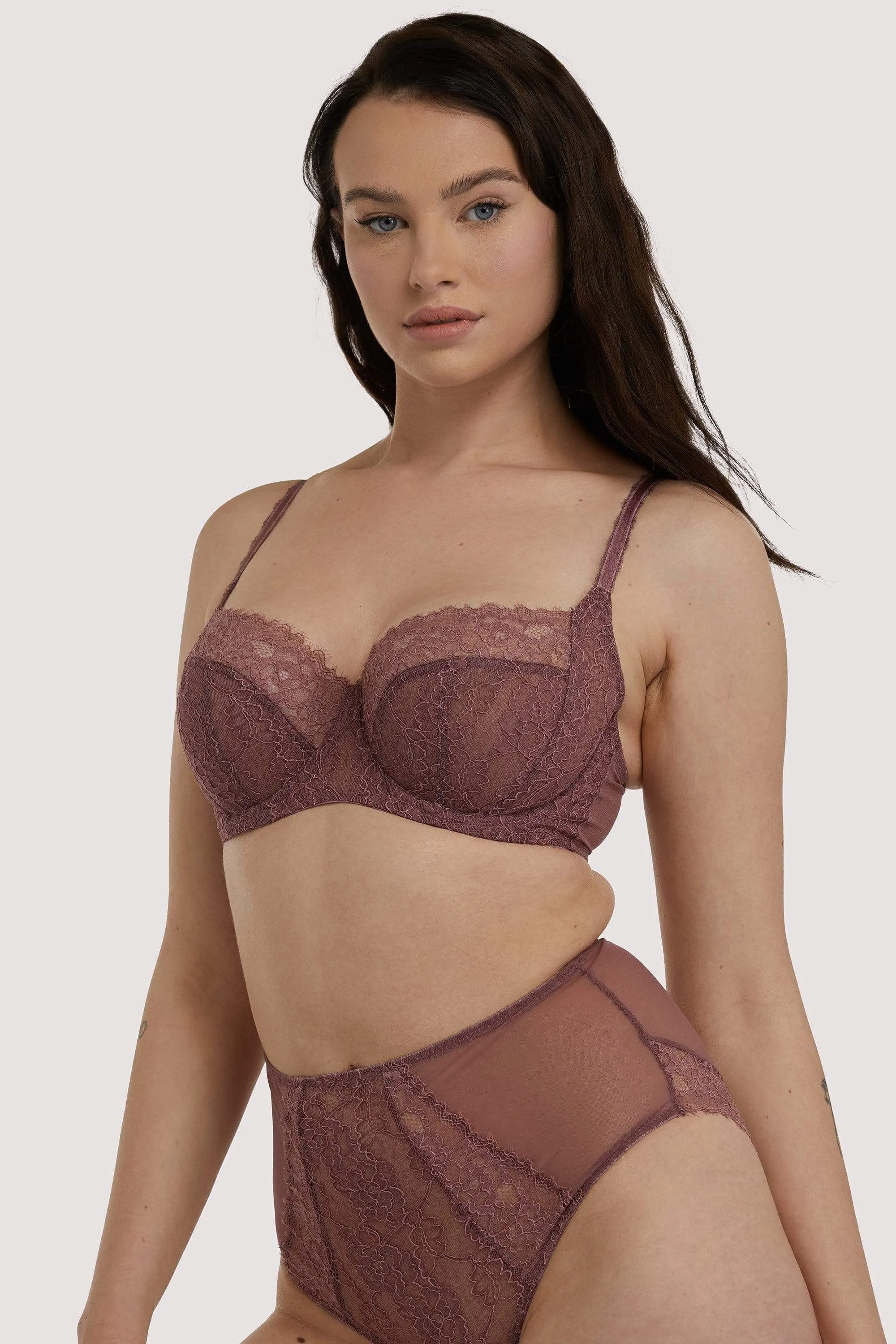 Rosalyn Mocha Full Coverage Bra