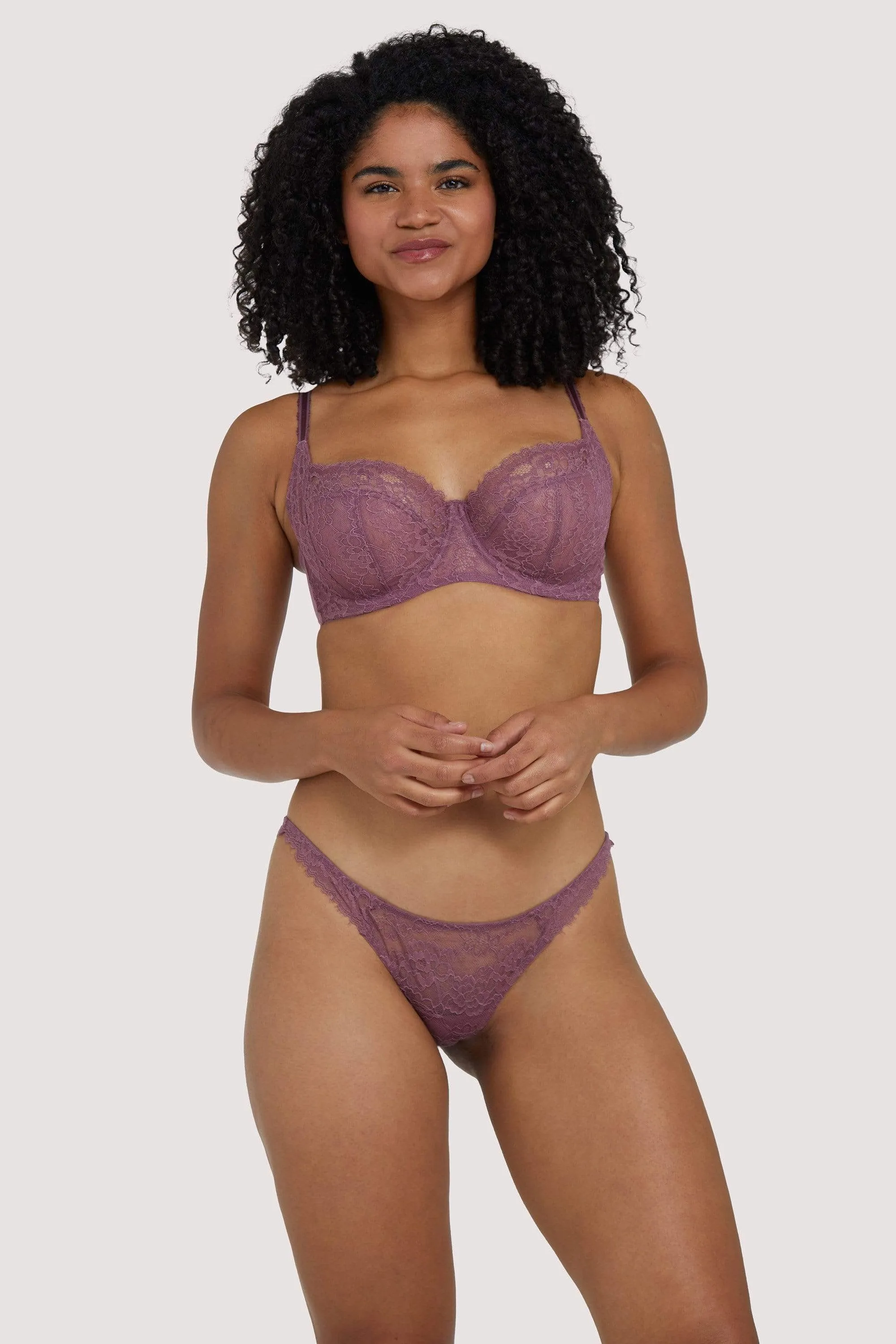 Rosalyn Mocha Full Coverage Bra