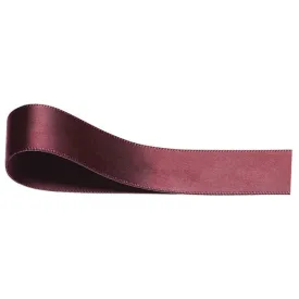 Satin Ribbon - Dark Burgundy