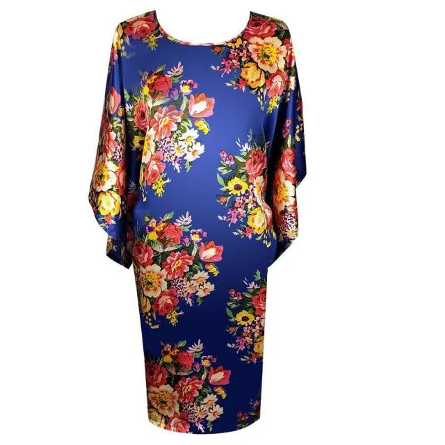 Silk Rayon Robe Bath Gown Nightgown