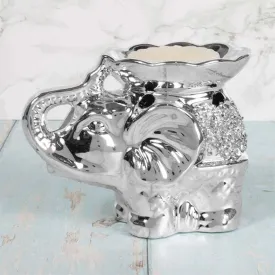 Silver Sparkle Elephant Burner