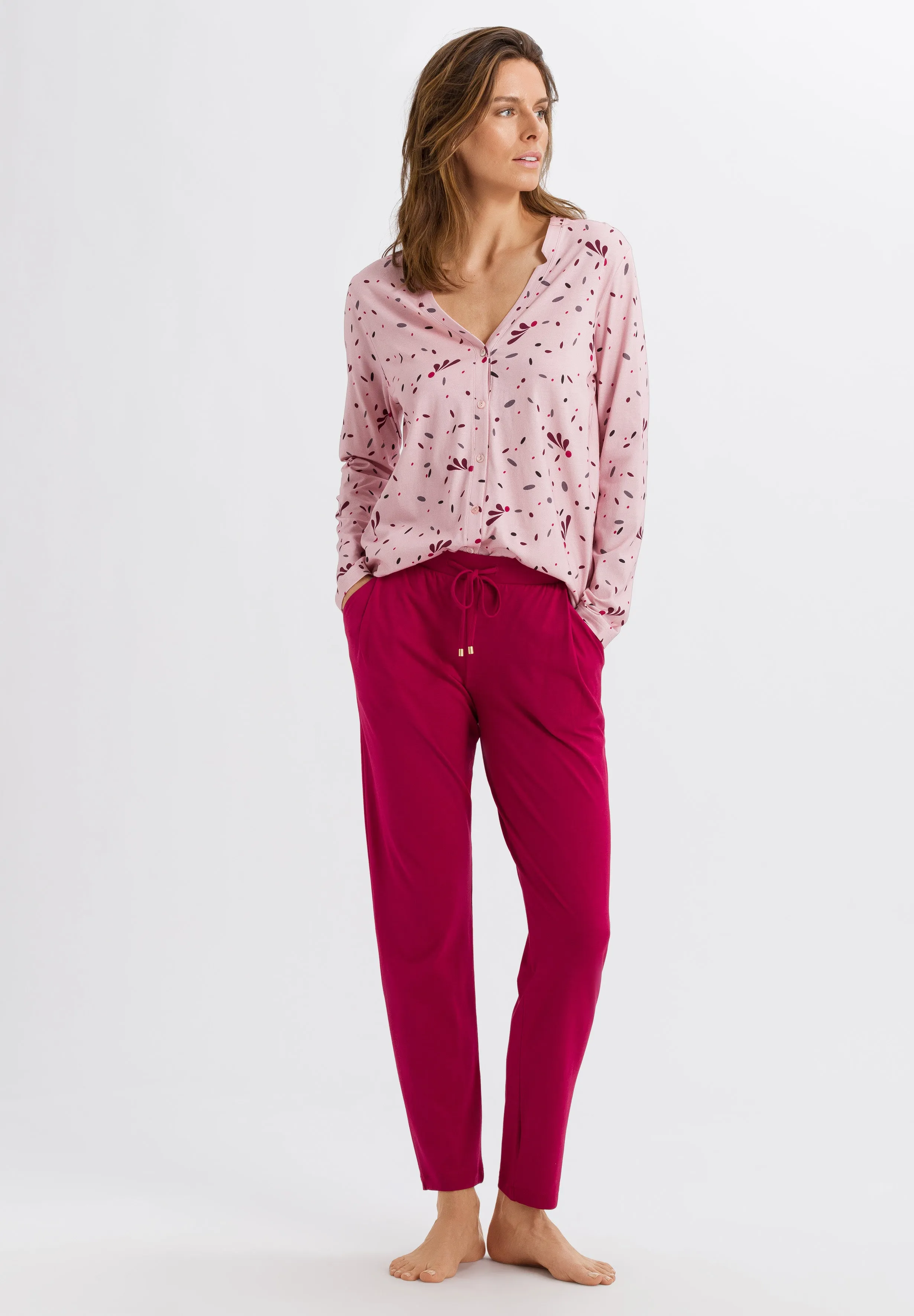 Sleep And Lounge Knit Long Pant | Lucky Charm 77880-1457