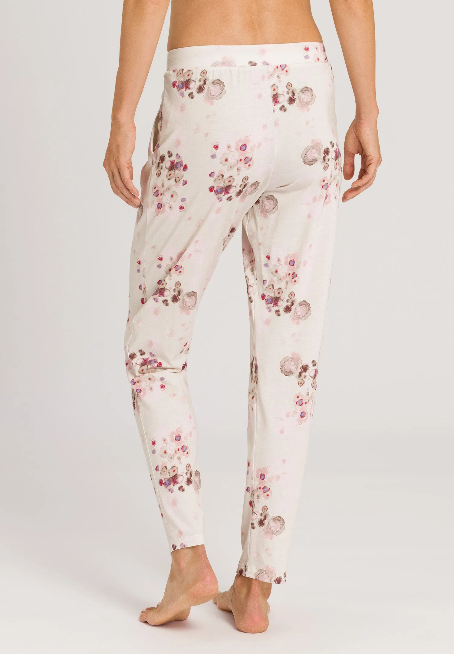 Sleep And Lounge Knit Pants Print | Watery Blossoms 77882-2367