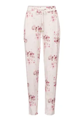 Sleep And Lounge Knit Pants Print | Watery Blossoms 77882-2367