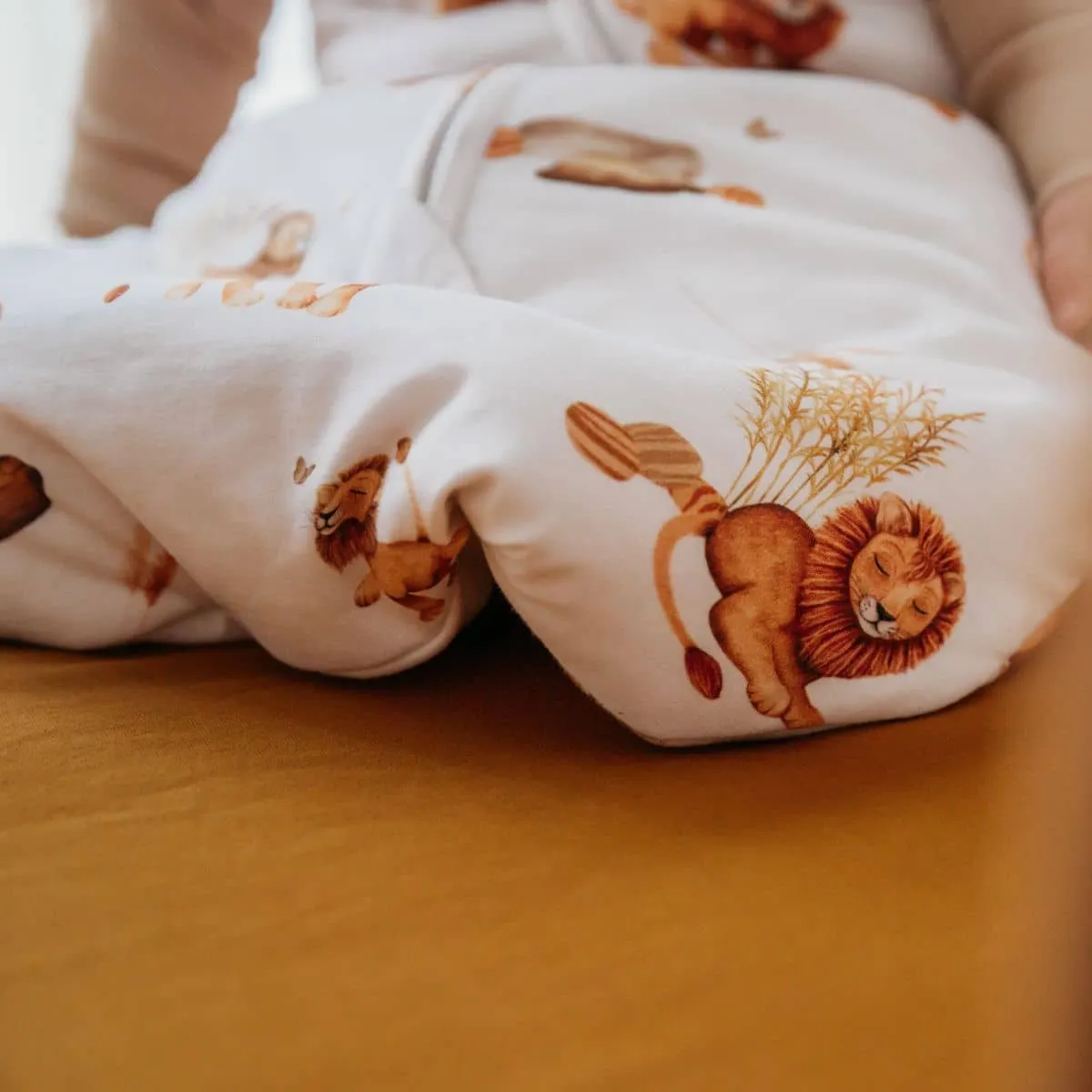 Snuggle Hunny Organic Jersey Sleeping Bag 2.5 TOG - Lion