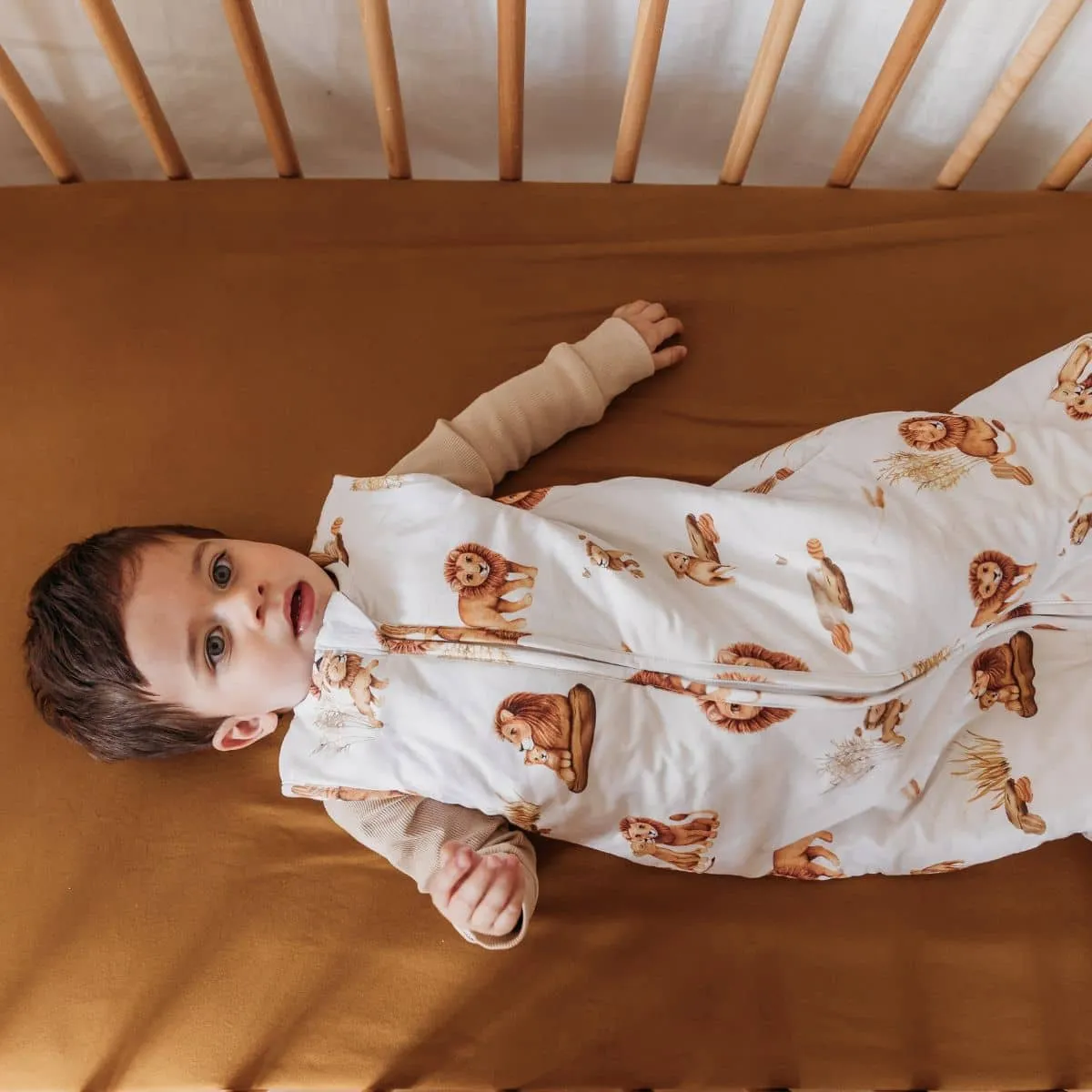 Snuggle Hunny Organic Jersey Sleeping Bag 2.5 TOG - Lion